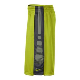 Nike Elite Stripe Mens Basketball Shorts   Fierce Green