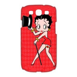 Custom Betty Boop Case for Samsung Galaxy S3 III i9300 SM 0089 Cell Phones & Accessories