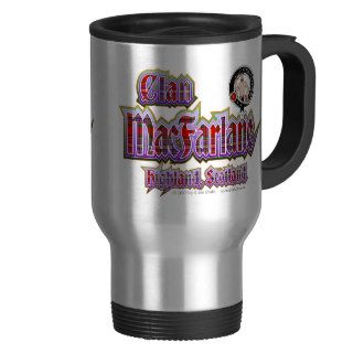 Clan MacFarlane Tartan Badge Coffee Mug