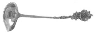 Reed & Barton Harlequin (Sterling) Solid Piece Cream Ladle   Sterling, Multimoti