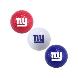 New York Giants Team Golf 3pk Golf Ball Set