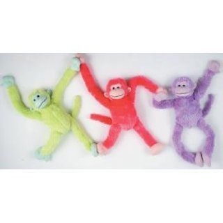 24"" 3 Assorted Color Pull Arm Monkeys Case Pack 24 Toys & Games