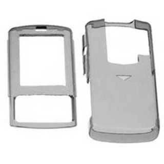 Hard Plastic Snap on Cover Fits LG VX8610 Decoy Transparent Smoke Verizon Cell Phones & Accessories