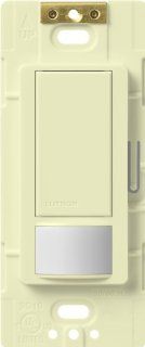 Lutron MS OPS2 AL Maestro 250 Watt Single Pole Occupancy Sensor Switch, Almond   Electrical Outlet Switches  