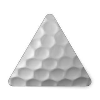 Golf Ball Dimples Texture Pattern Sticker