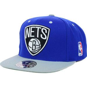 Brooklyn Nets Mitchell and Ness NBA Team Patch Fitted Cap