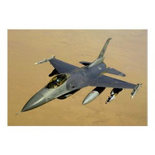 F 16 Fighting Falcon Block 40 aircraft Poster