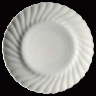 Minton White Fife Bread & Butter Plate, Fine China Dinnerware   Fife Shape, All