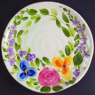 Tabletops Unlimited MariamS Garden Salad Plate, Fine China Dinnerware   Floral