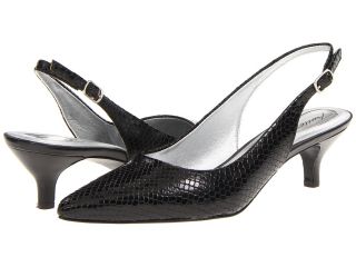 Trotters Prima Womens 1 2 inch heel Shoes (Black)