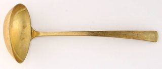 Dirilyte Dirigold Empress (Dirigold) Goldware Gravy Ladle, Solid Piece   Goldwar