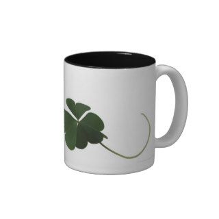 Three leaf clover mug