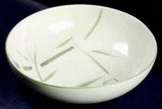 Winfield Bamboo (Round) 9 Round Vegetable Bowl, Fine China Dinnerware   Green B