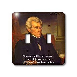 lsp_61656_2 Rick London Wisdom Quote Gifts   Andrew Jackson   My Wife Is Heaven Famous Love Quote Gifts   Light Switch Covers   double toggle switch   Multi Switch Plates  