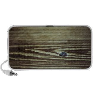 Wood Grain Texture Laptop Speakers