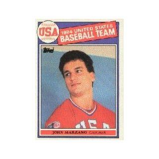 1985 Topps #399 John Marzano OLY RC Sports Collectibles