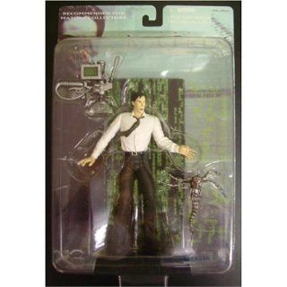 2000 N2 Toys The Matrix Action Figure   Mr. Anderson (Closed Mouth) Toys & Games