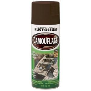 Rust Oleum Specialty 12 oz. Earth Brown Camouflage Spray Paint 1918830
