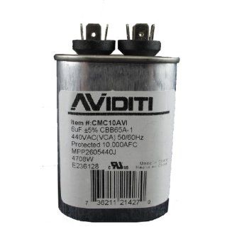 Aviditi 10AVI Capacitor, 6 Microfarad, 440 Volt
