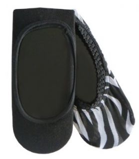 Betseyville Mesh Womens/Girls 2 pk Footie (Zebra/Black) Fashion Liner Socks