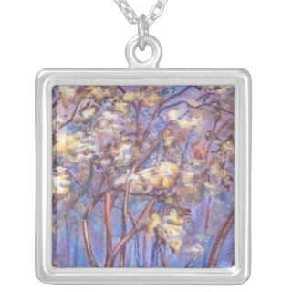 Tranquil Journey   Purple Tree Forest Necklace
