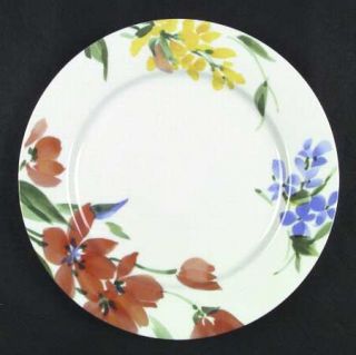 Nikko Sweet Meadow Dinner Plate, Fine China Dinnerware   Finechina,Red/Yellow/Pu