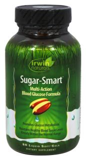 Irwin Naturals   Sugar Smart Multi Action Blood Glucose Formula   80 Softgels