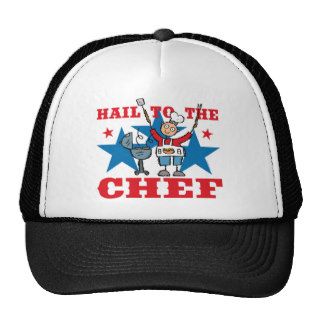Hail To The BBQ Chef Trucker Hat