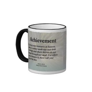 Achievement Matthew 620 21 Mugs