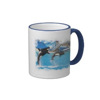 Orca Whales Coffee Cup Coffee Mug
