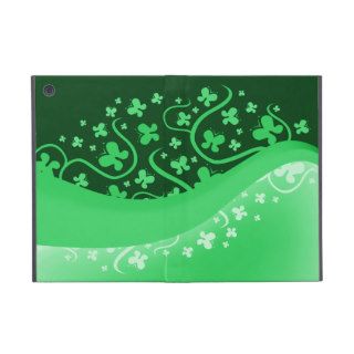 Green and White Butterflies Covers For iPad Mini