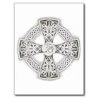 Celtic Cross  Fantasy Postcard