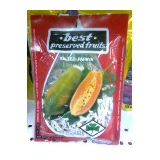 Dried Salted Papaya 40gx6 Packs 