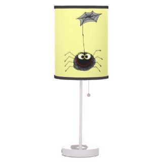 funny cartoon spider table lamp