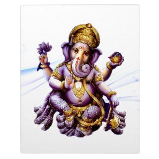 Ganesh Ganesha Ganapati Hindu Elephant Deity Plaques