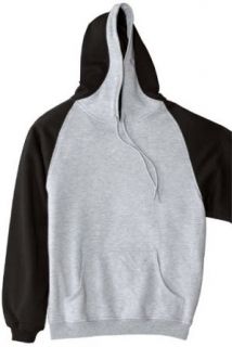 Big Mens Colorblock Pullover Hooded Sweatshirt by Sport Tek (Big & Tall and Regular Sizes) Clothing