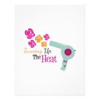 Turning Up the Heat Personalized Letterhead