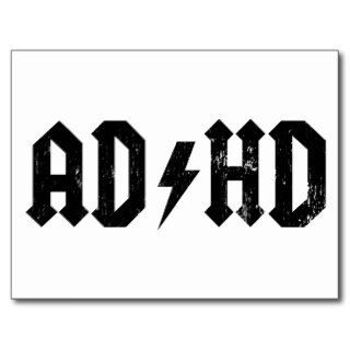 AD/HD   adhd Postcards