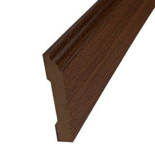 Pergo 30345 SimpleSolutions Wallbase Molding, 94.5 Inches Long, Handscraped Kingwood   Wood Moldings And Trims  