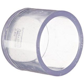 Spears 447 L Series PVC Pipe Fitting, Cap, Schedule 40, Clear, 1" Socket Industrial Pipe Fittings