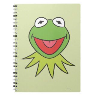 Kermit the Frog Cartoon Head Spiral Note Book