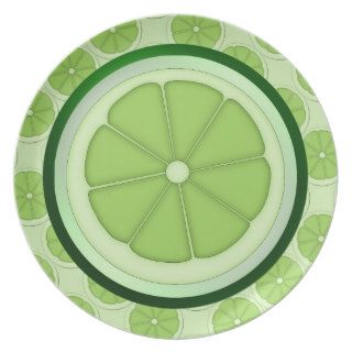 Cartoon Lime plate