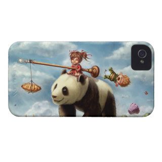 Panda Ride iPhone 4 Case Mate Case