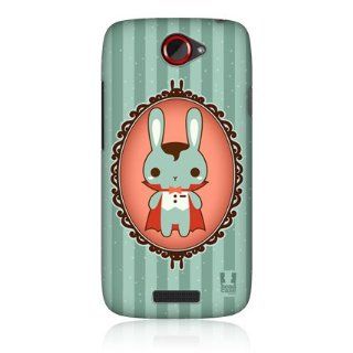 Head Case Vampire Bunny Critters Design Protective Back Case Cover for HTC One S Cell Phones & Accessories