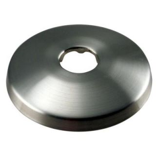 Westbrass 1/2 in. Copper Pipe Shallow Flange in Satin Nickel DISCONTINUED WBD128 07