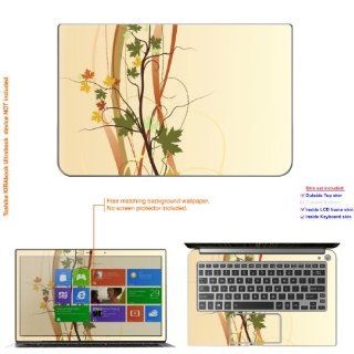 Decalrus   Matte Decal Skin Sticker for Toshiba matteKIRAbook 13 with 13.3" screen (IMPORTANT NOTE compare your laptop to "IDENTIFY" image on this listing for correct model) case cover matteKIRAbook 449 Electronics