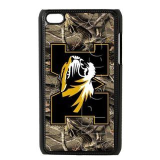 NCAA Missouri Tigers Logo for IPod Touch 4th Durable Plastic Case Creative New Life Cell Phones & Accessories