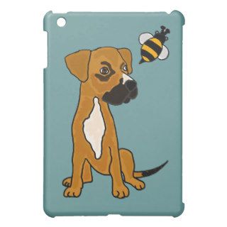 XX  Cute Box Puppy and Bee Cartoon iPad Mini Cover