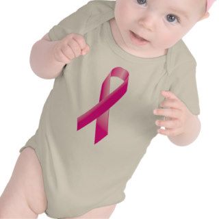 PINK BREAST CANCER SUPPORT RIBBON CAUSES WOMEN TEE SHIRT