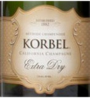 Korbel California Extra Dry NV 750ml Wine